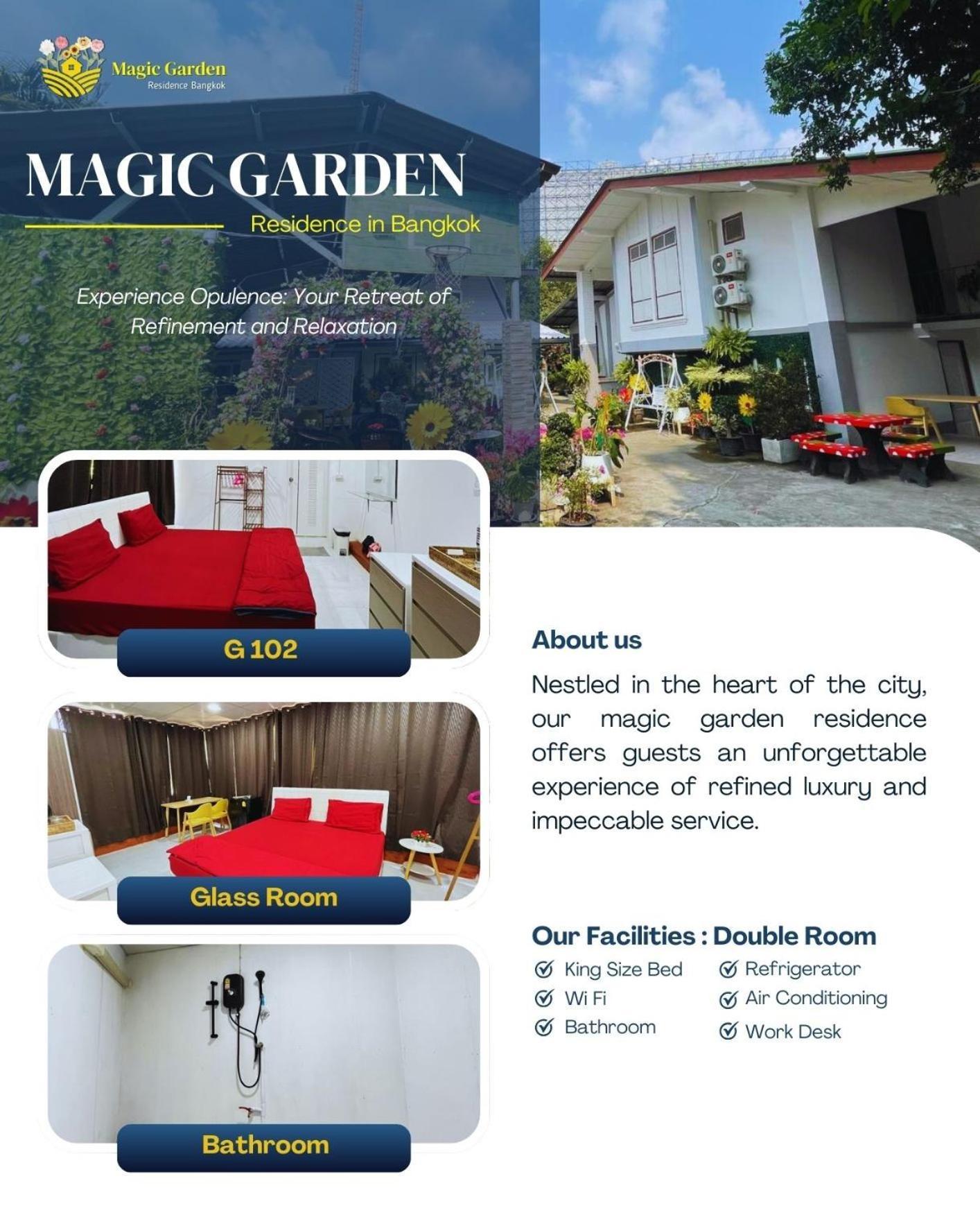 Magic Garden Residence Bangkok Buitenkant foto