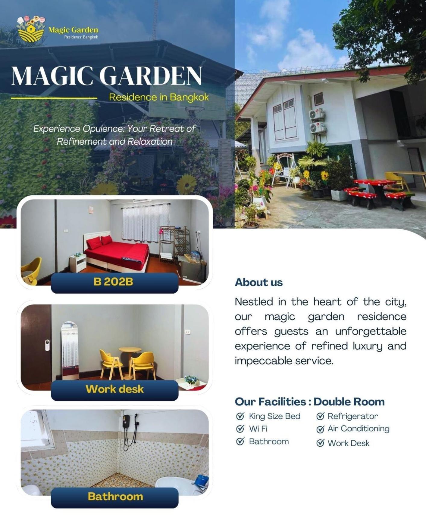 Magic Garden Residence Bangkok Buitenkant foto